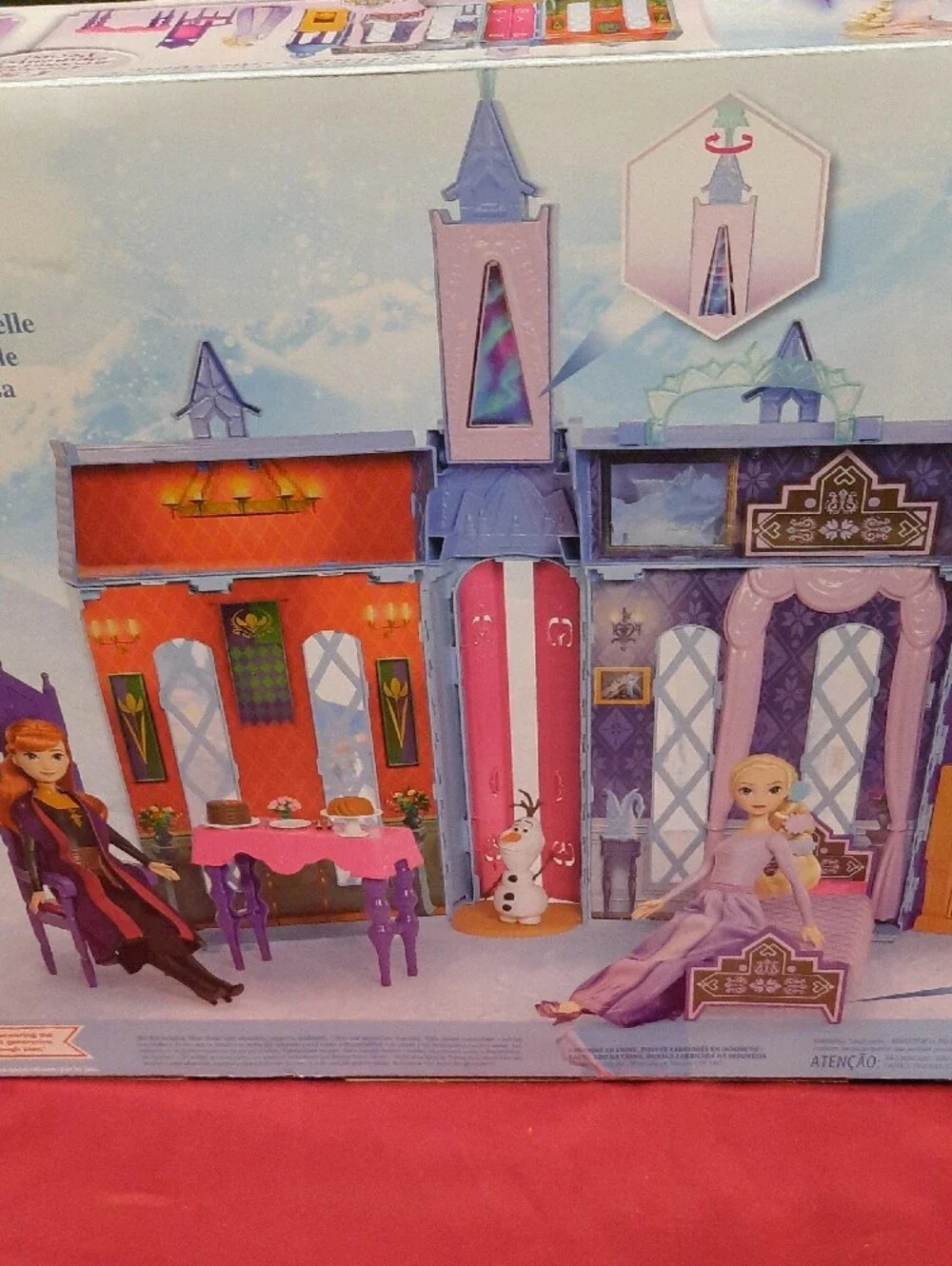 Disney Frozen Arendelle Castle playset  with Elsa Doll and 15 accessories New